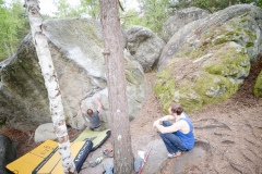 Fontainebleau - Apremont - Égoïste (assis) - 7a+