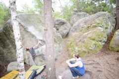 Fontainebleau - Apremont - Égoïste (assis) - 7a+