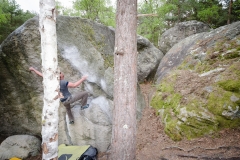 Fontainebleau - Apremont - Égoïste (assis) - 7a+