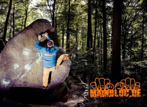 Bouldern im Odenwald - MD Gedächtsnisblock