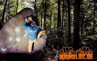 Bouldern im Odenwald - MD Gedächtsnisblock